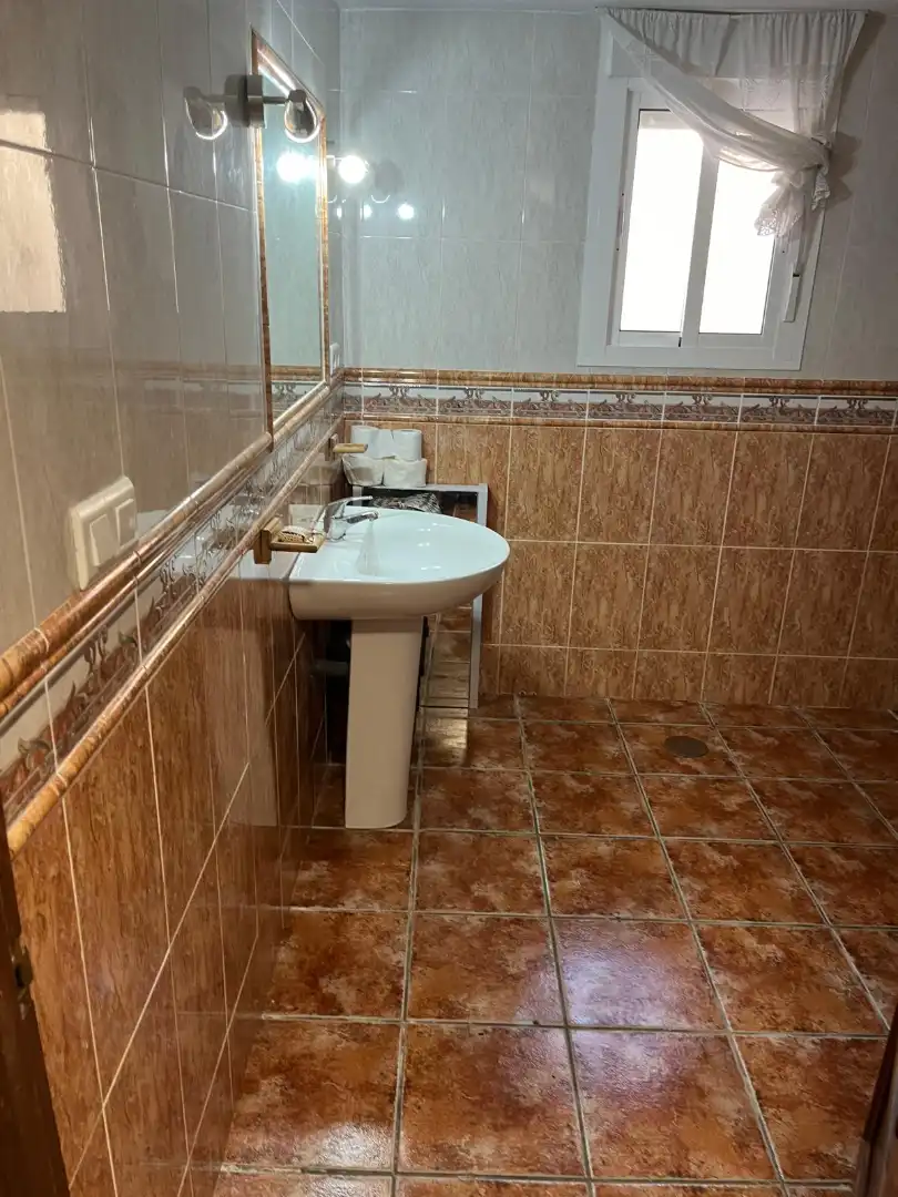 Baño de Finca rústica de alquiler en Comares con Amueblado