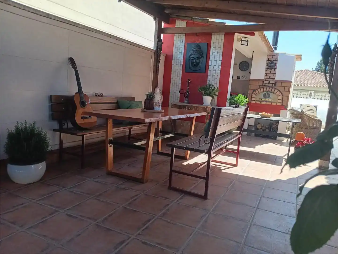 Terraza de Casa o chalet de alquiler en Pla dels Aljubs