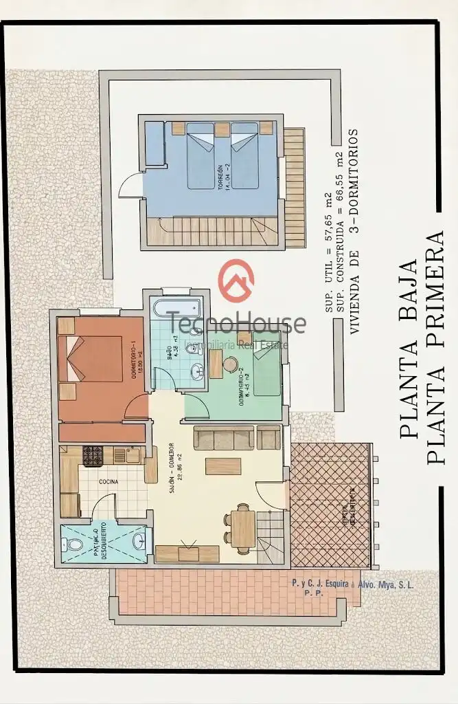 Casa adosada en venta en Orihuela con Aire acondicionado, Jardín privado y Amueblado