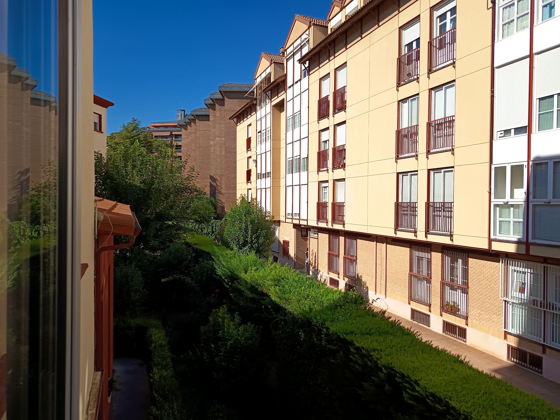 Exterior view of Flat to rent in Valladolid Capital  with Heating, Terrace and Furnished