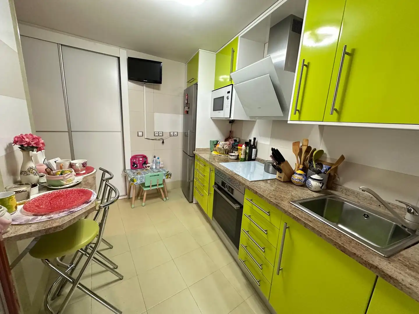 Cocina de Piso en venta en Talavera de la Reina con Aire acondicionado, Calefacción y Terraza