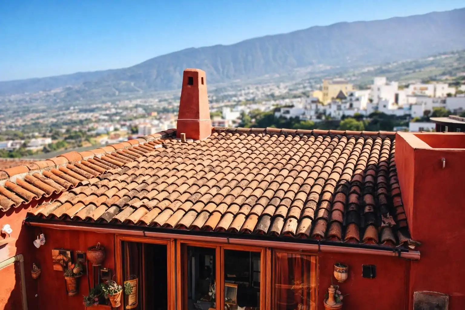 Vista exterior de Casa o chalet en venta en Los Realejos con Jardín privado, Terraza y Trastero