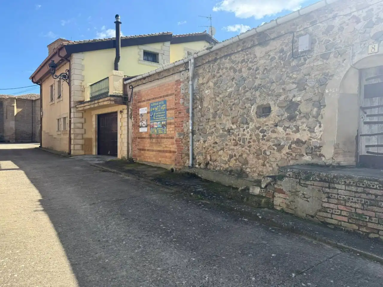 Exterior view of Houses for sale in Castildelgado  with Heating and Private garden