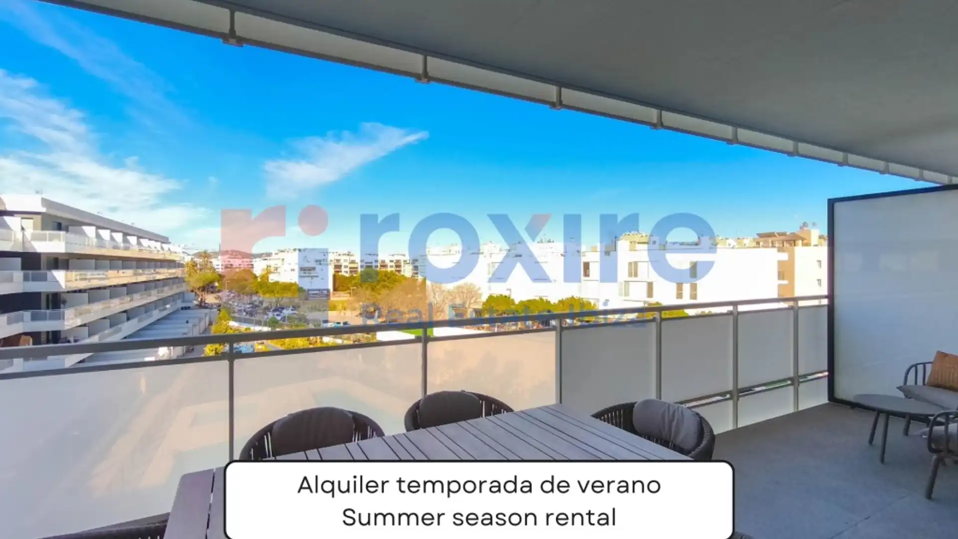 Terrace of Duplex for rent in Eivissa  with Air Conditioner, Heating and Terrace