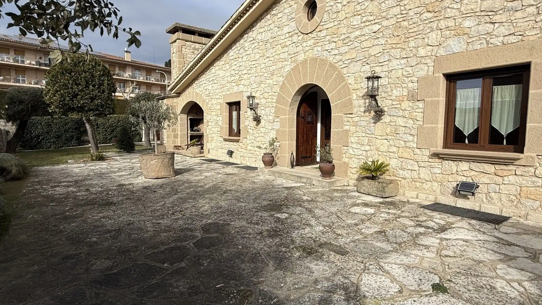Vista exterior de Casa o xalet en venda en Moià amb Calefacció, Jardí privat i Traster