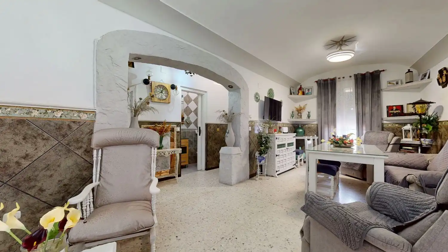 Cocina de Dúplex en venta en Villafranca de los Barros con Terraza y Trastero