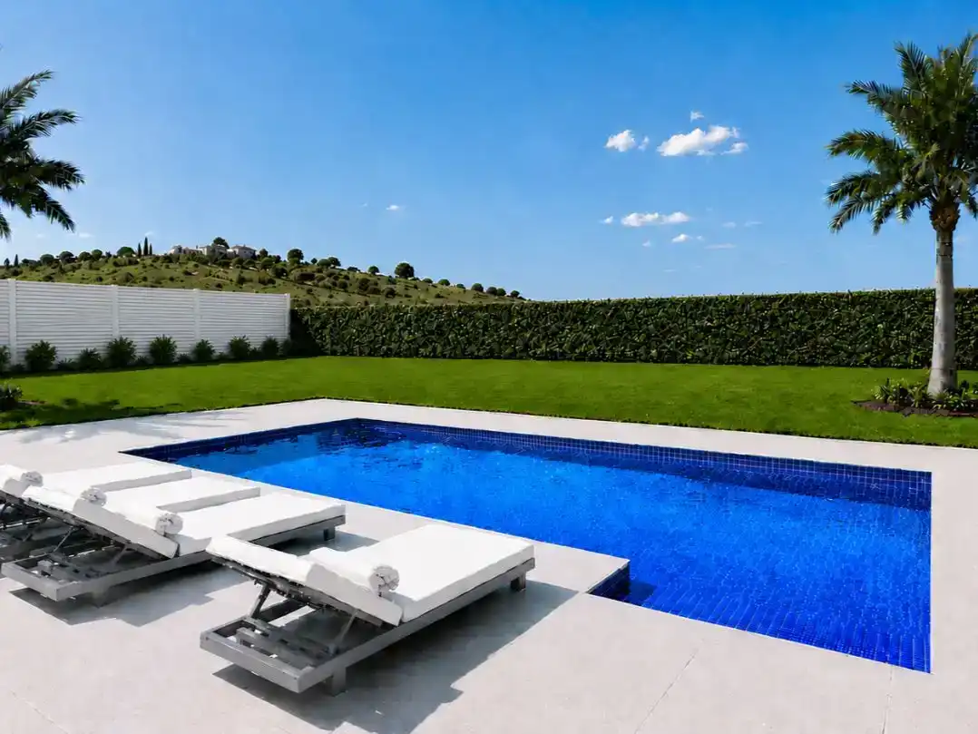 Piscina de Casa o xalet en venda en Mijas amb Aire condicionat i Piscina