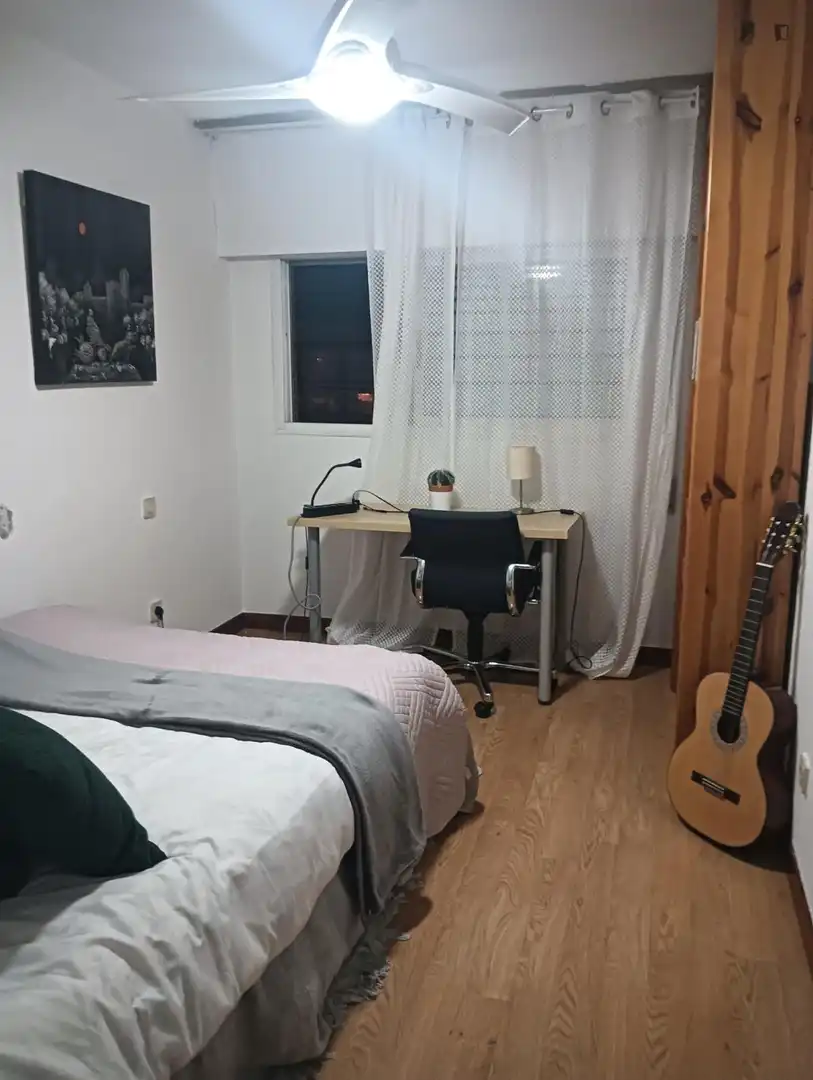 Bedroom of Apartments for rent in Madrid  with Air Conditioner, Heating and Furnished