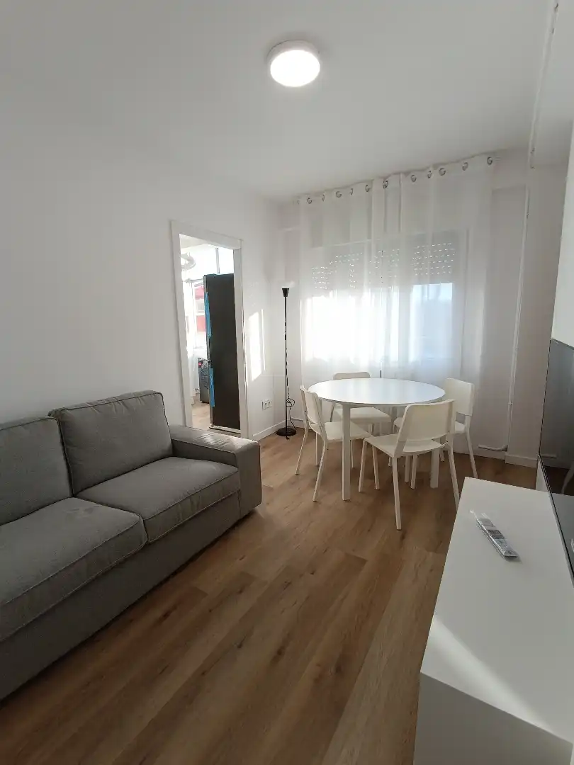 Sala d'estar de Pis de lloguer en Pontevedra Capital  amb Calefacció, Moblat i Forn