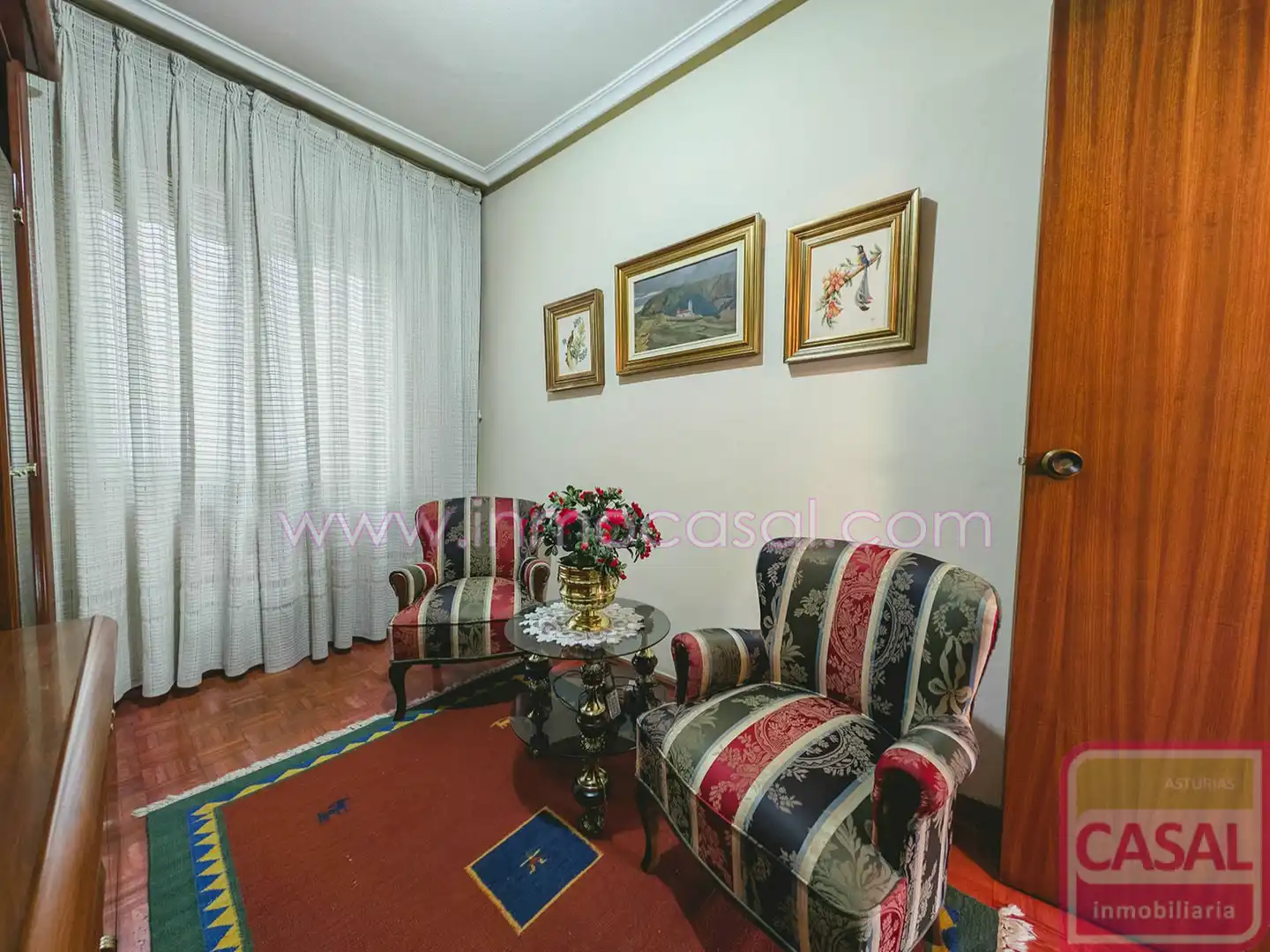 Living room of Flat for sale in Langreo  with Heating
