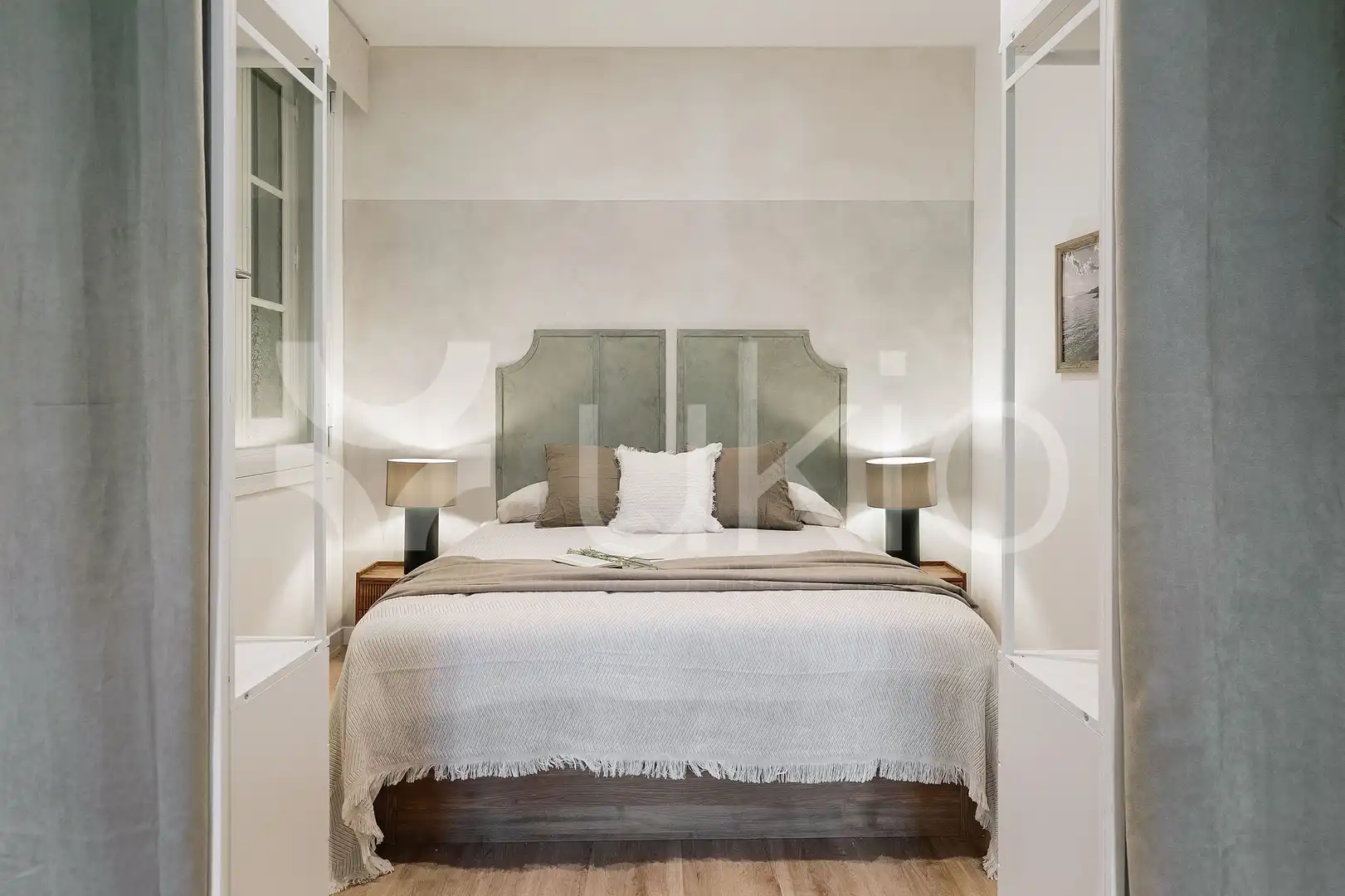 Habitación de Estudio de alquiler en Barcelona con Aire acondicionado, Calefacción y Amueblado