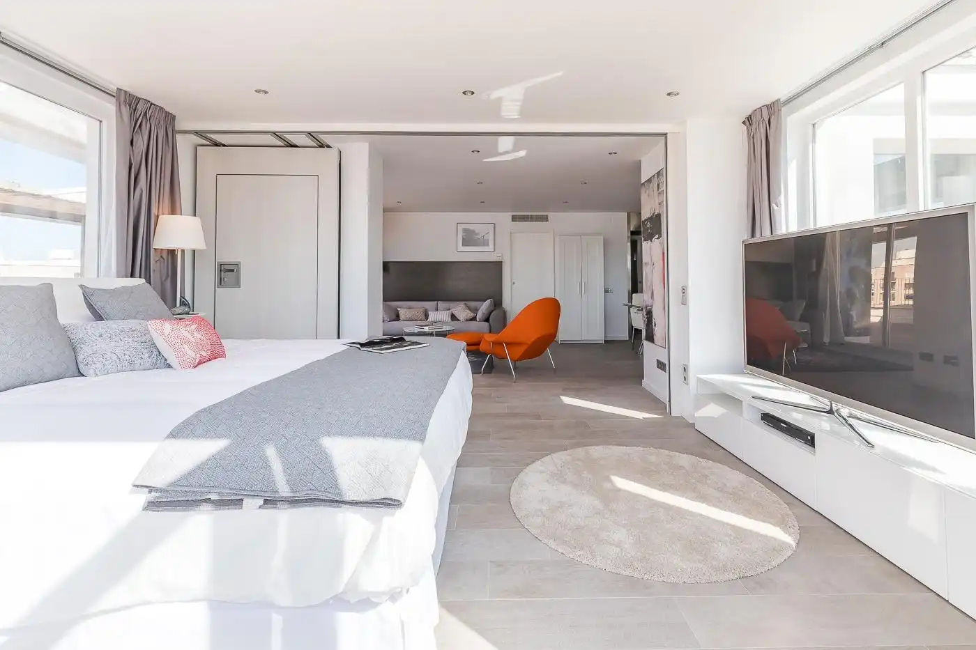 Habitación de Piso de alquiler en Madrid con Aire acondicionado, Calefacción y Terraza