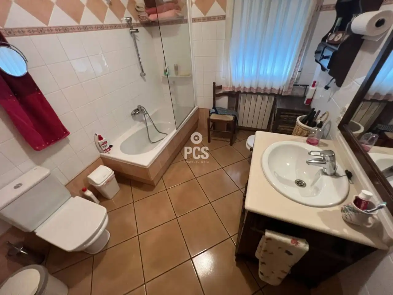 Baño de Casa o chalet en venta en Lorca con Aire acondicionado, Jardín privado y Terraza