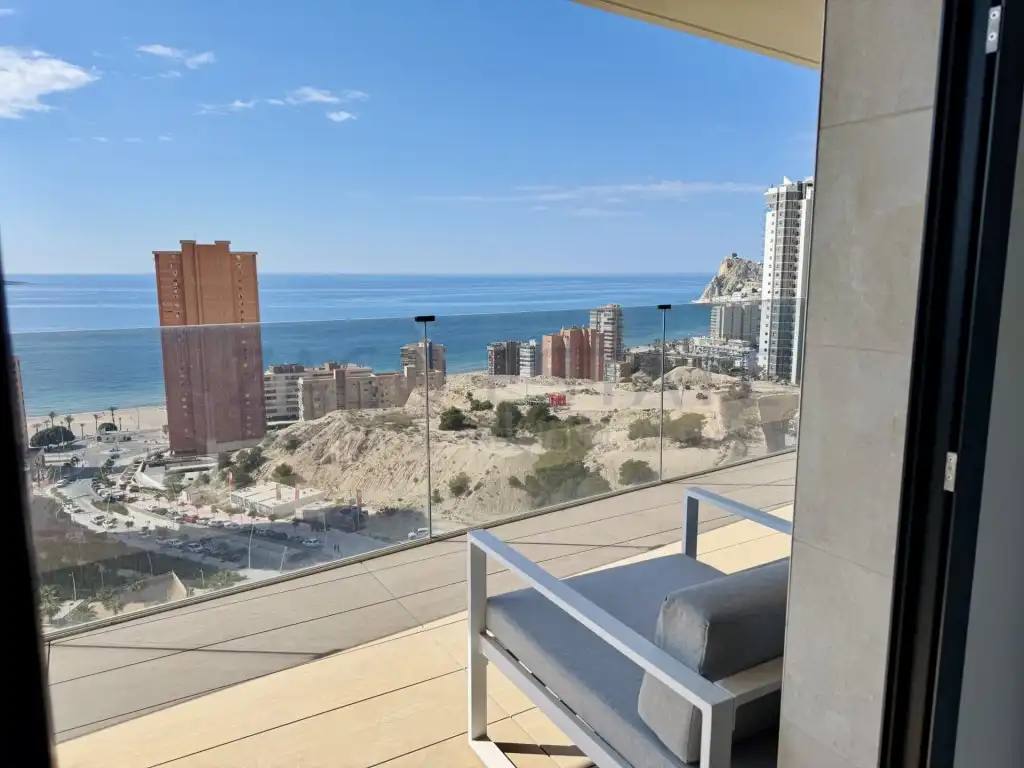 Terrasse von Wohnung zum Verkauf in Benidorm