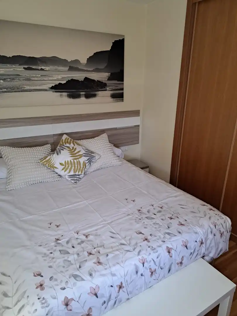 Bedroom of Flat for sale in Foz  with Heating, Storage room and Furnished