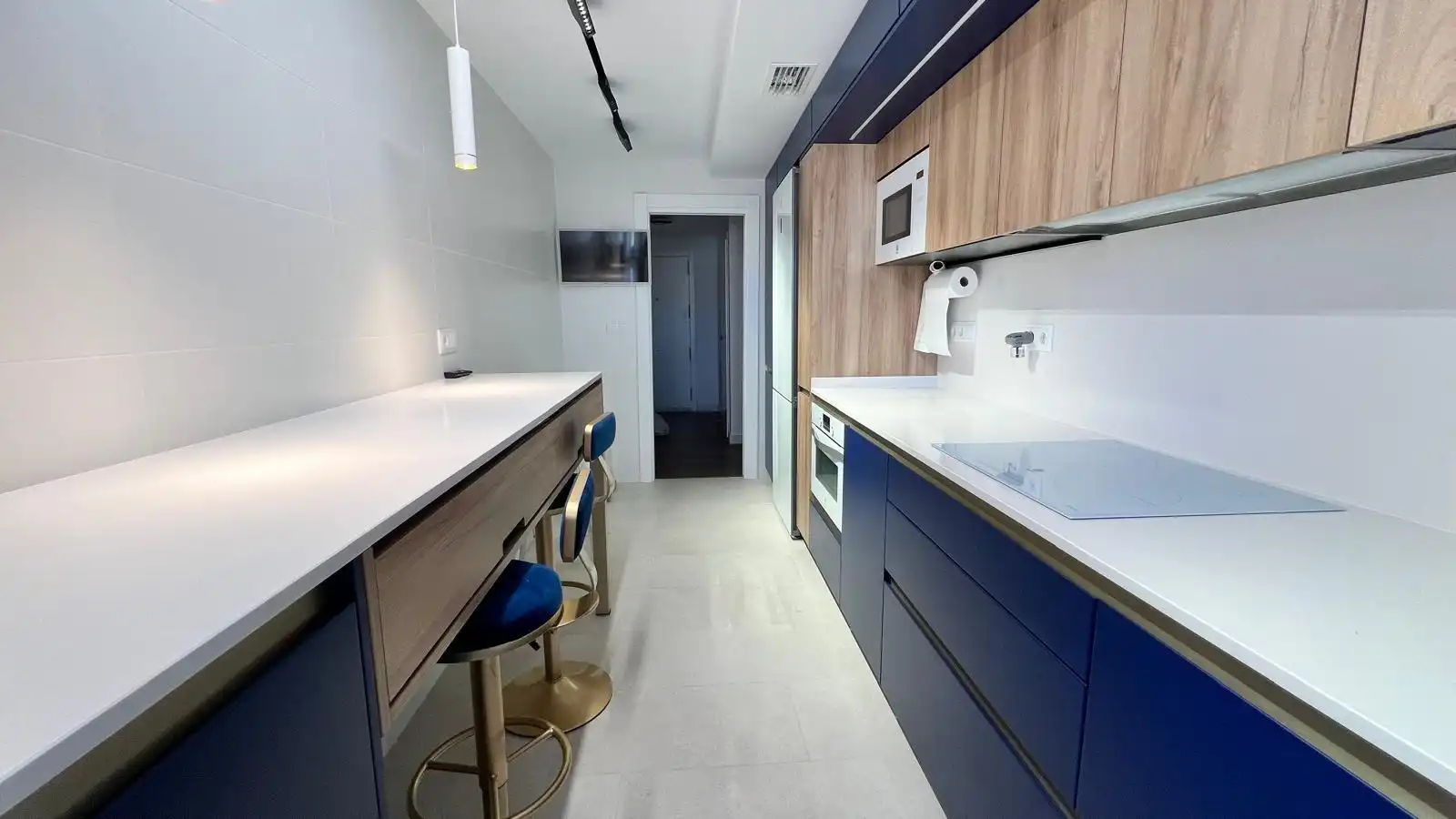 Kitchen of Flat for rent in Águilas  with Air Conditioner, Terrace and Furnished