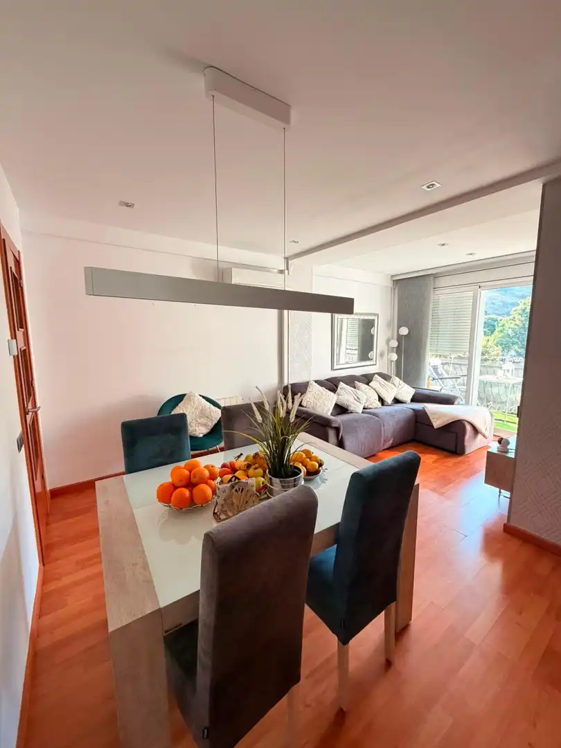 Sala de estar de Piso en venta en Barcelona con Aire acondicionado, Calefacción y Parquet