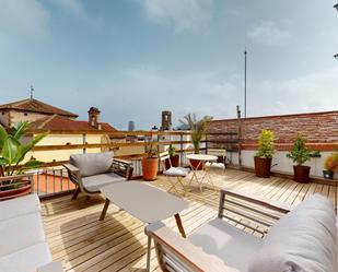 Terrace of Attic to rent in  Barcelona Capital  with Air Conditioner, Heating and Terrace