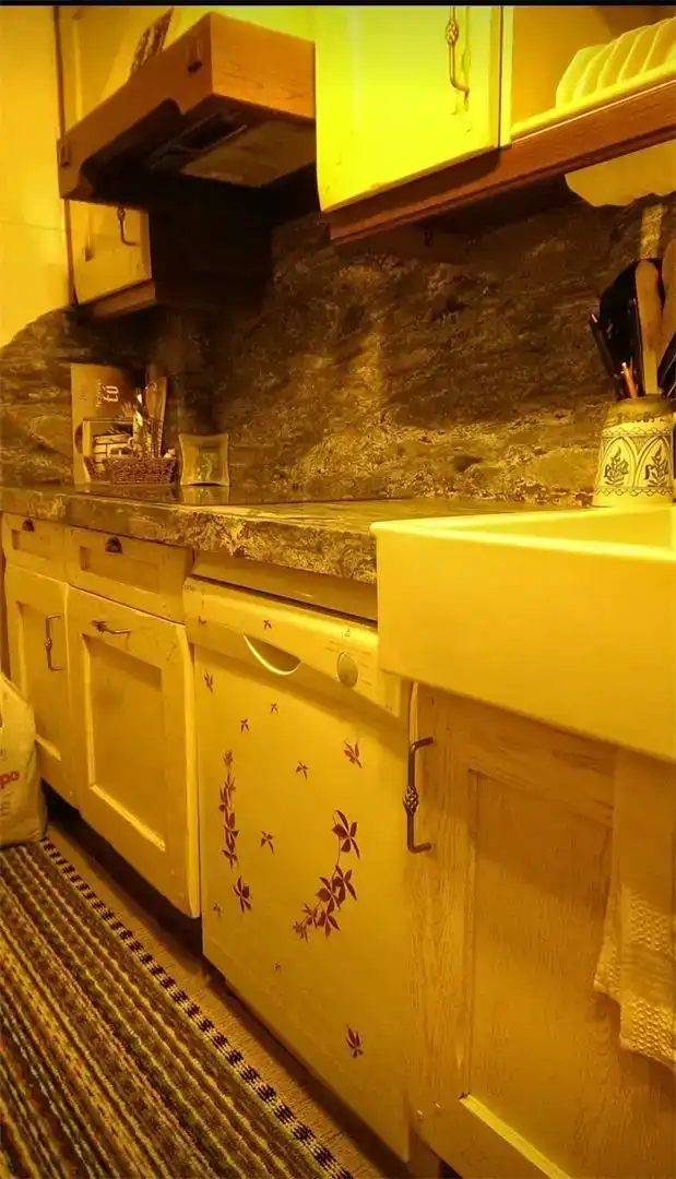 Cocina de Piso en venta en La Muela con Jardín privado, Parquet y Amueblado