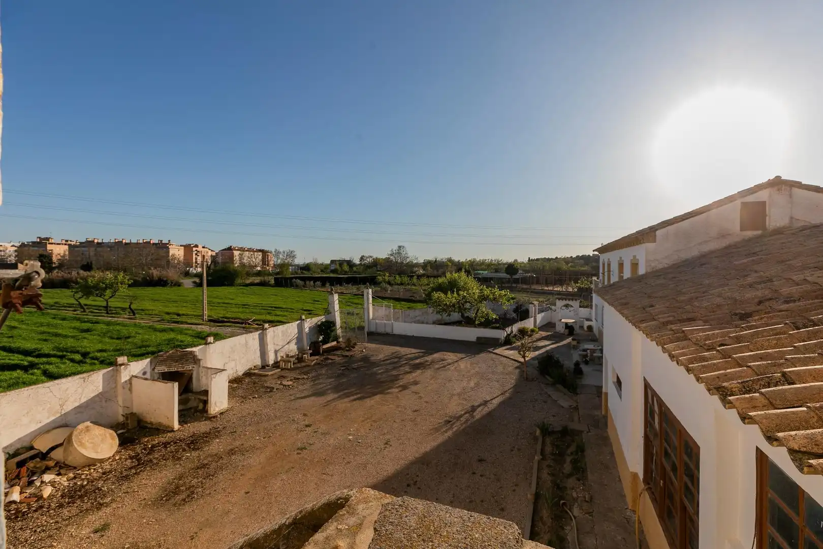Vista exterior de Finca rústica en venta en Huesca con Calefacción, Jardín privado y Terraza