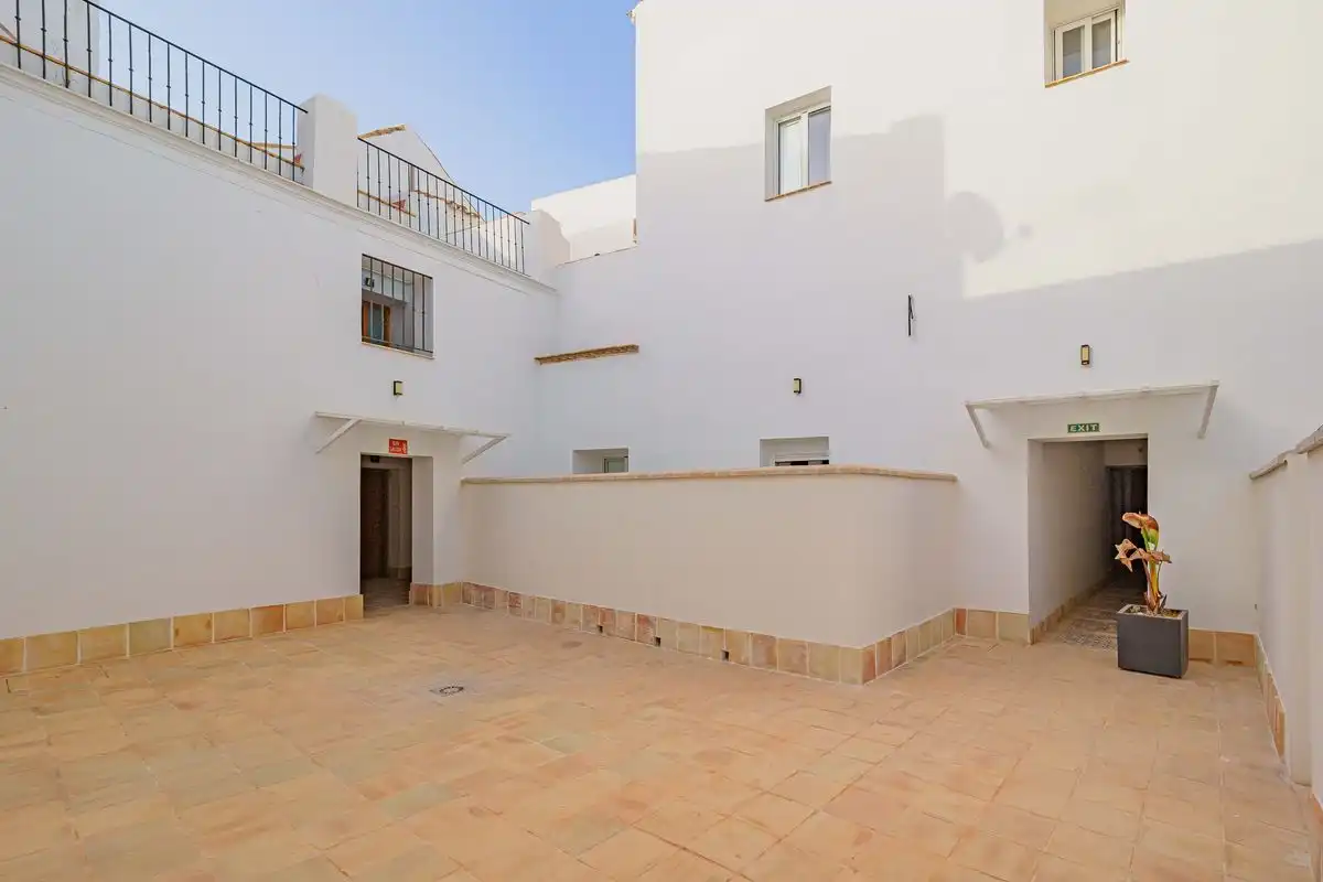 Exterior view of Flat for sale in Utrera  with Heating, Terrace and Furnished