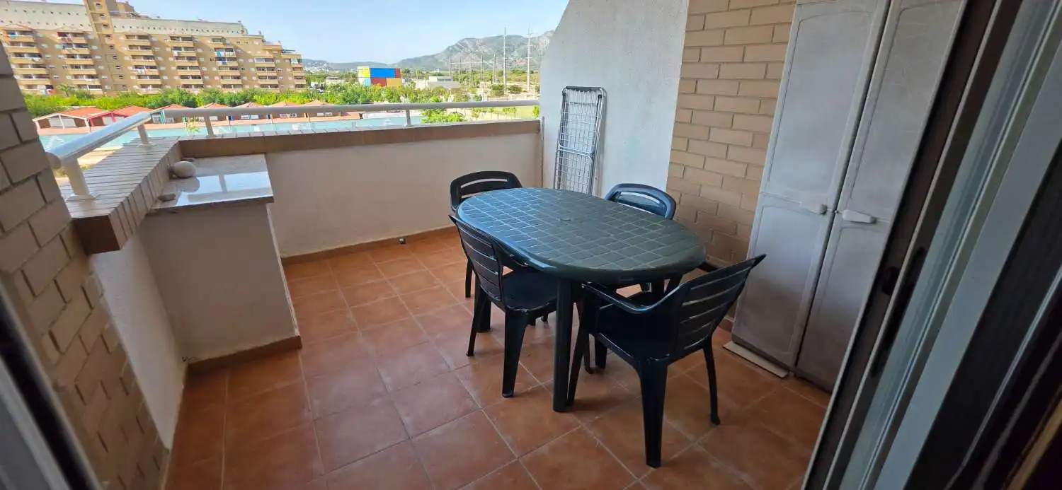 Terrassa de Apartament en venda en Oropesa del Mar / Orpesa amb Aire condicionat, Terrassa i Piscina