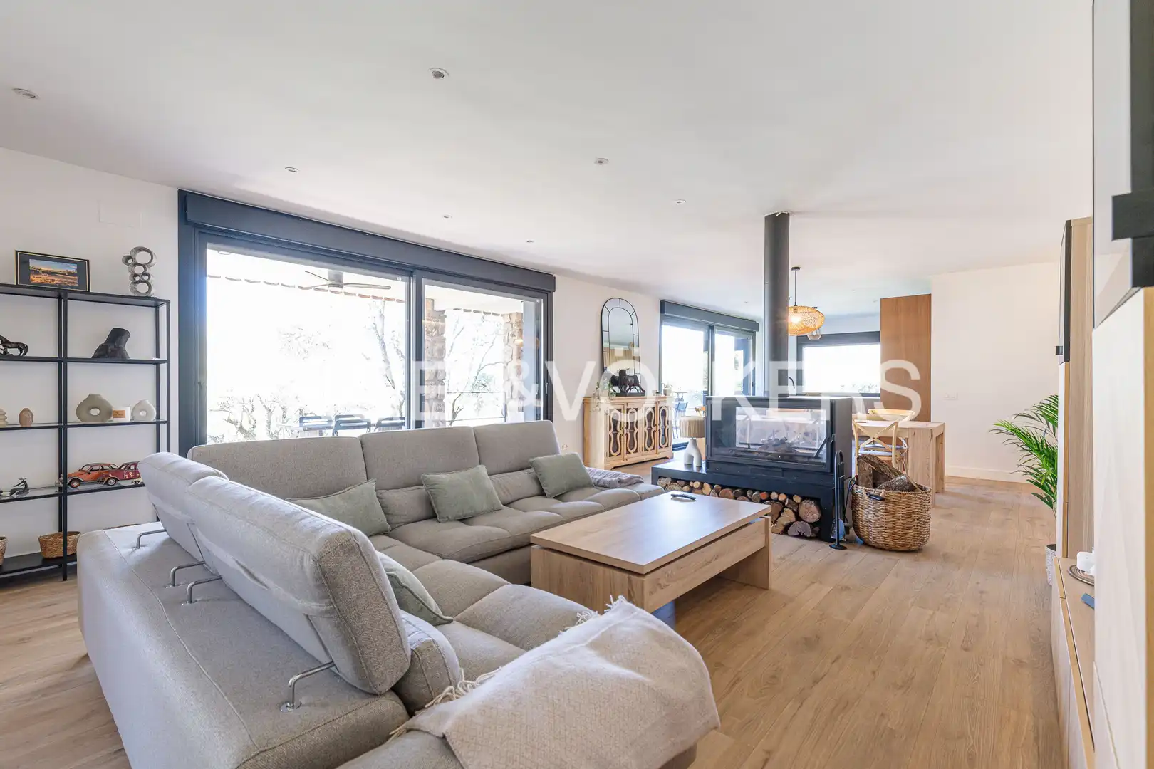 Living room of Houses for sale in Valdemorillo  with Air Conditioner, Heating and Private garden