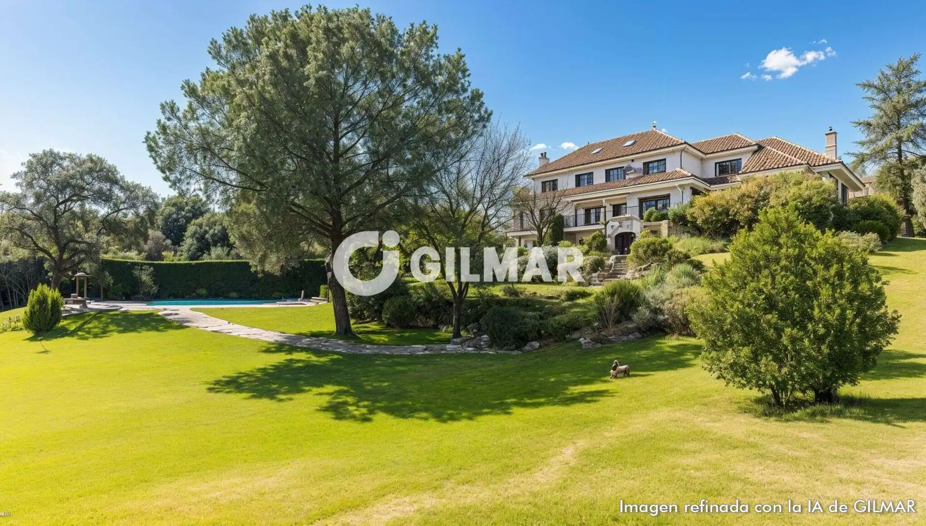 Detached house with pool for sale in Molino de la Hoz