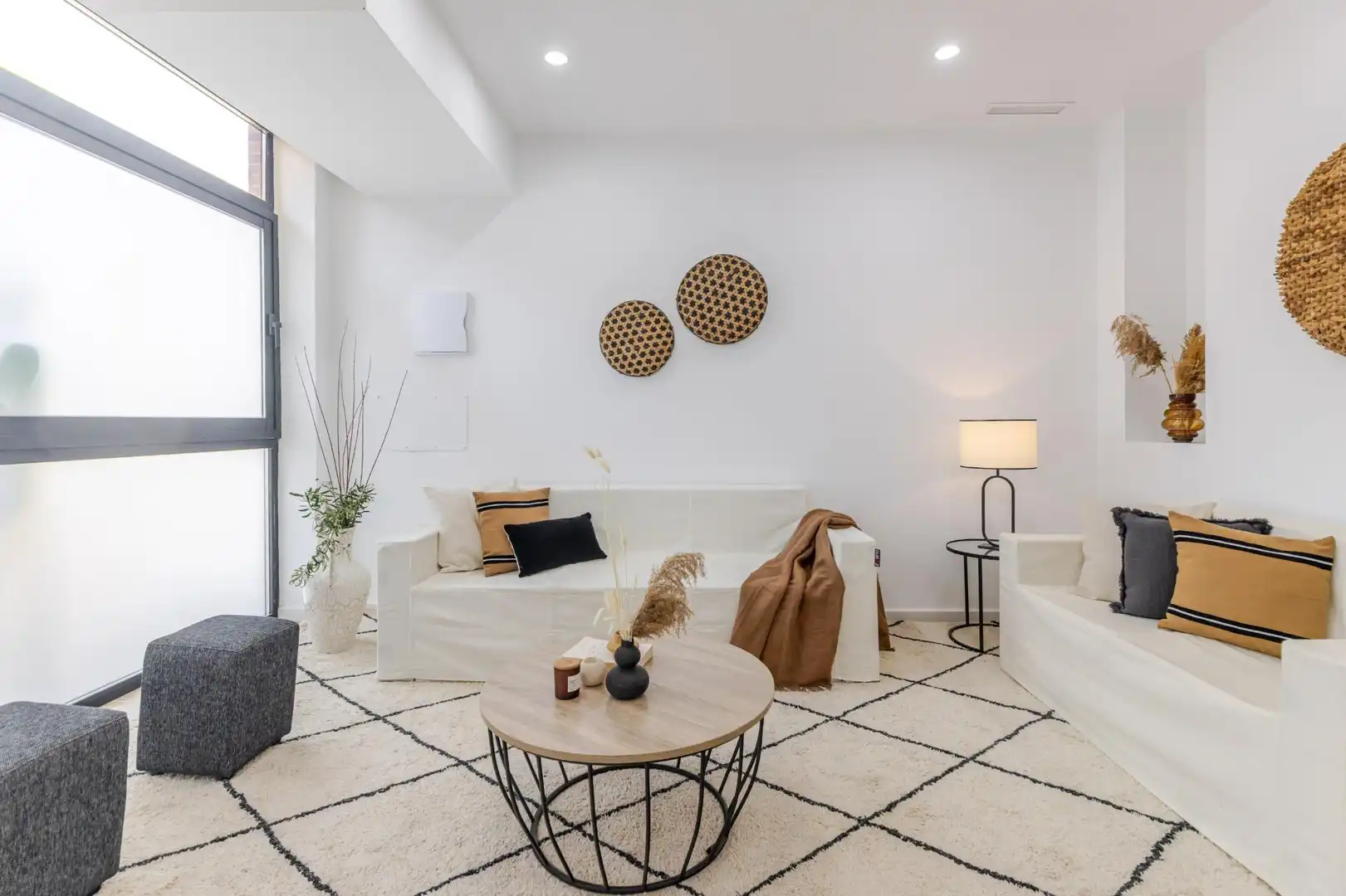 Sala de estar de Planta baja en venta en Bonrepòs i Mirambell con Aire acondicionado