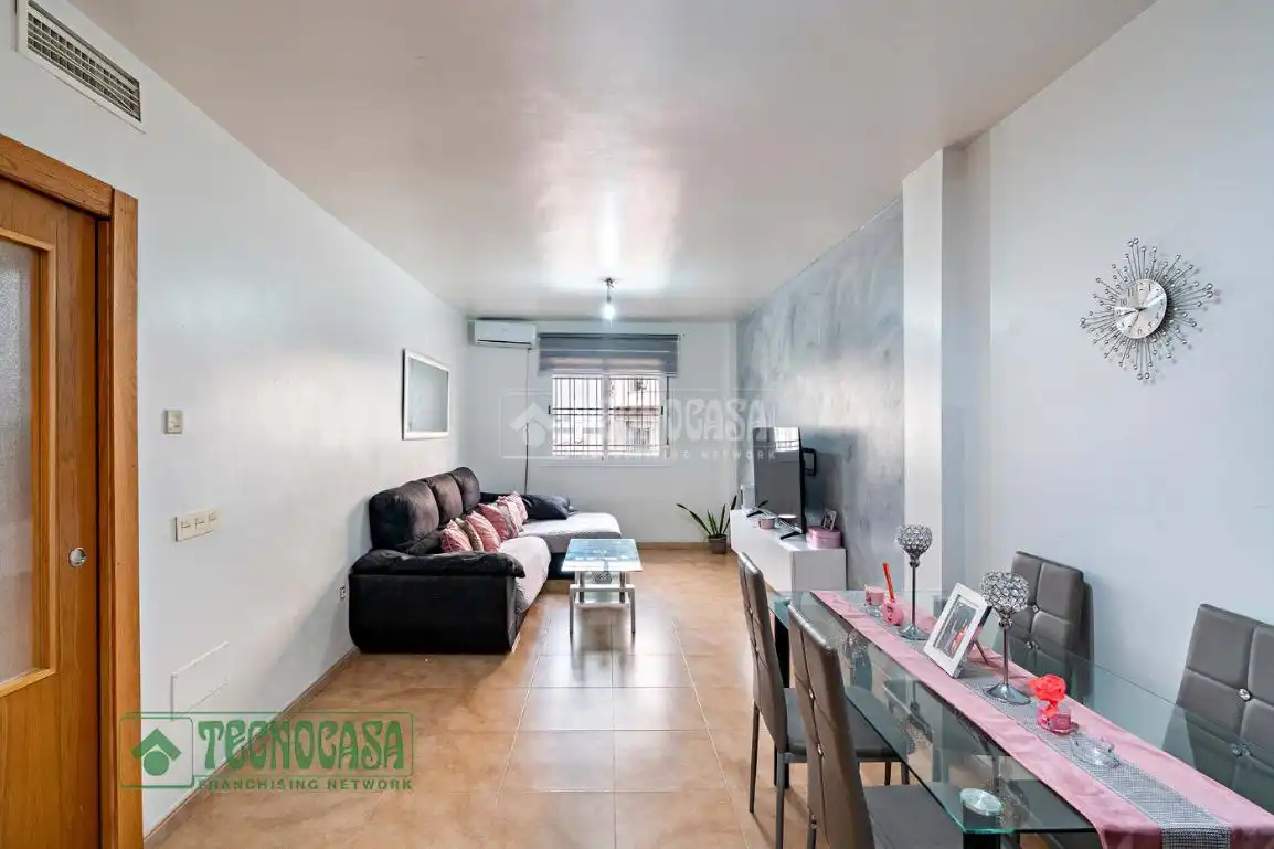 Sala de estar de Piso en venta en El Ejido con Aire acondicionado y Calefacción