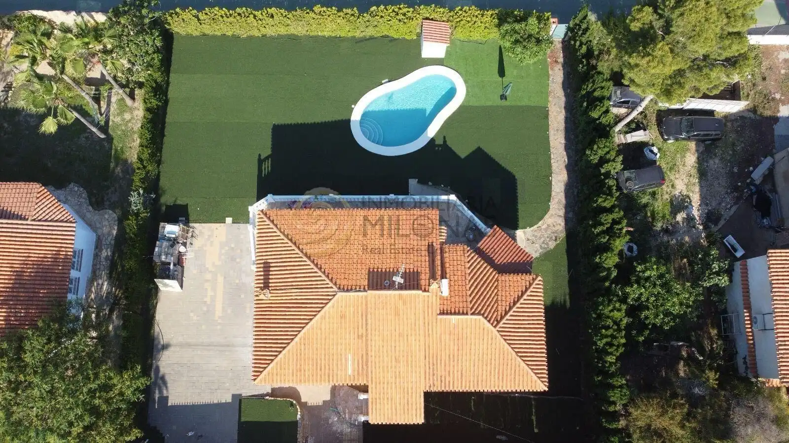 Jardín de Casa o chalet en venta en La Nucia con Aire acondicionado, Jardín privado y Terraza