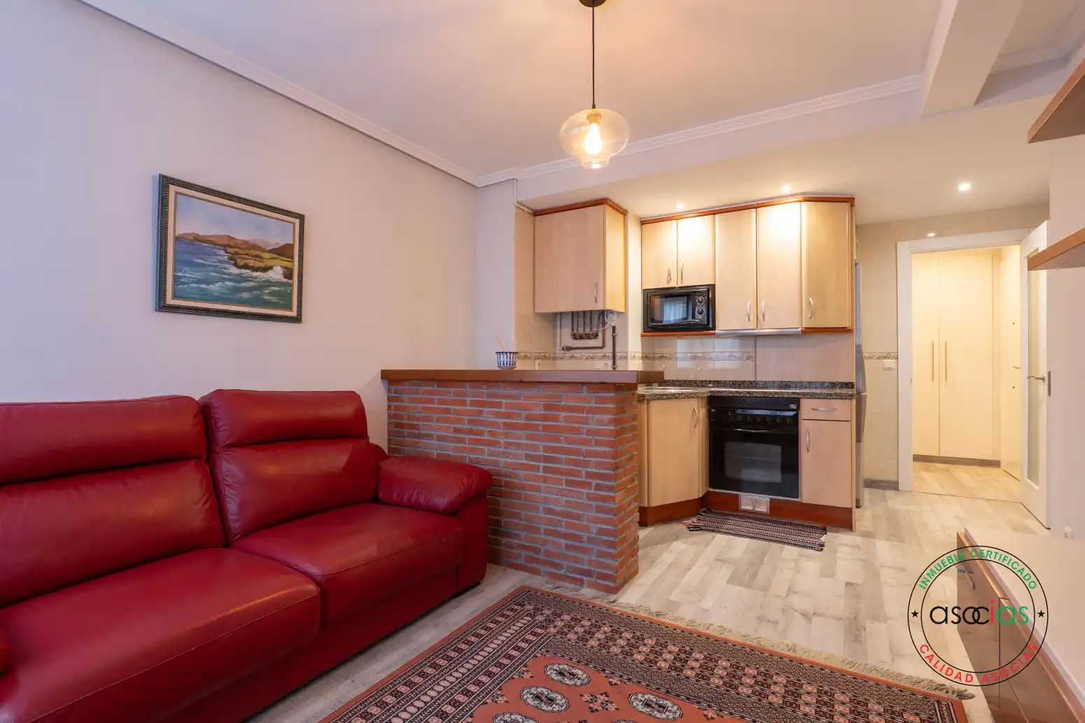 Living room of Flat for sale in Gijón   with Heating and Storage room