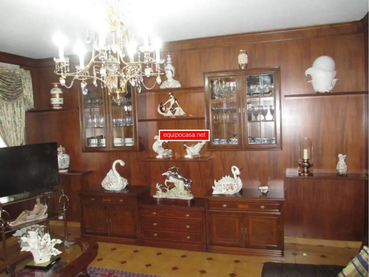 Menjador de Casa o xalet en venda en Lugo amb Calefacció, Jardí privat i Parquet