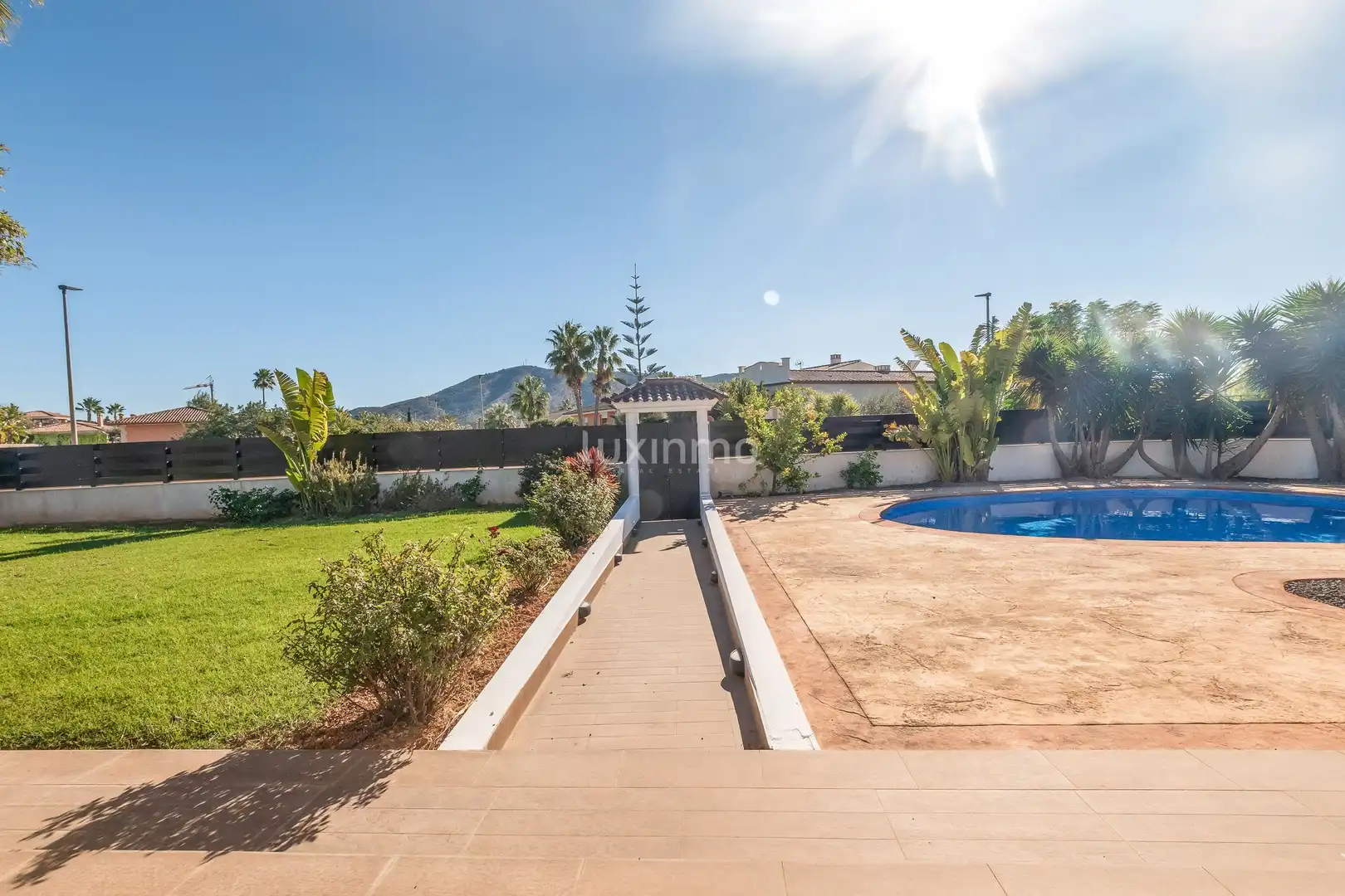Garden of Houses for sale in L'Alfàs del Pi  with Air Conditioner, Terrace and Storage room