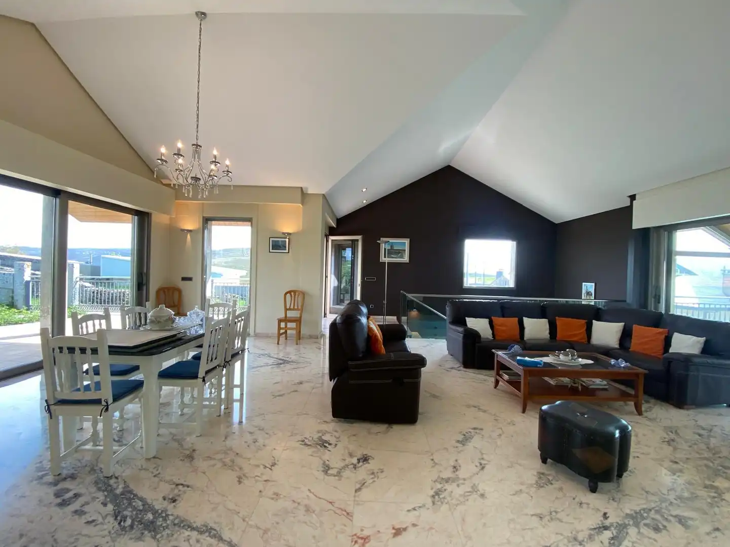 Living room of Houses for sale in Boborás  with Heating, Private garden and Parquet flooring