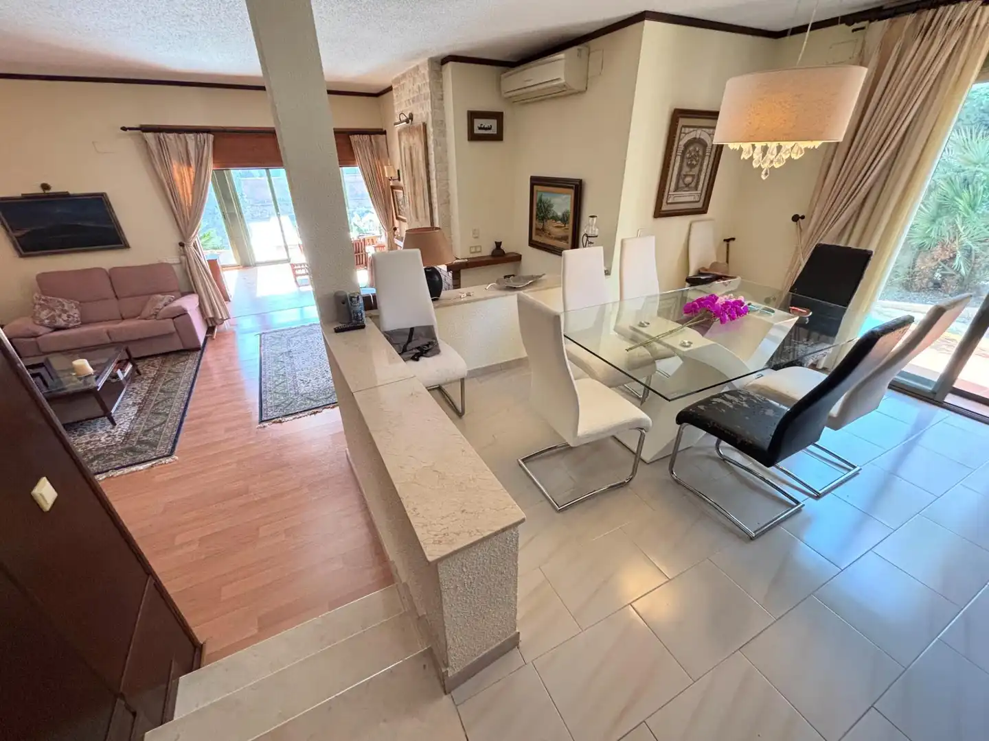 Esszimmer von Haus oder Chalet zum Verkauf in Benidorm mit Klimaanlage, Terrasse und Schwimmbad
