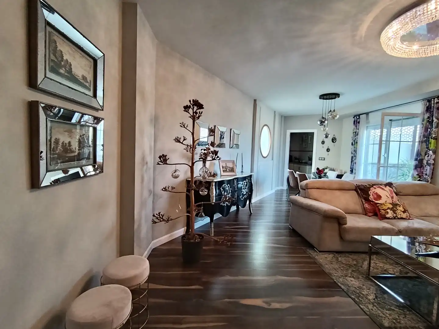 Sala de estar de Ático en venta en Totana con Parquet