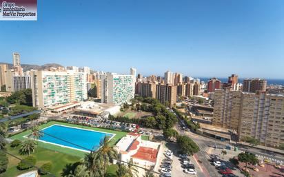 Exterior view of Study for sale in Benidorm  with Terrace and Community pool