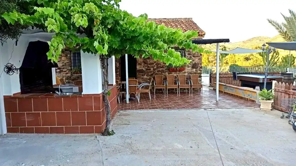 Terrassa de Finca rústica en venda en Almogía amb Aire condicionat, Terrassa i Piscina