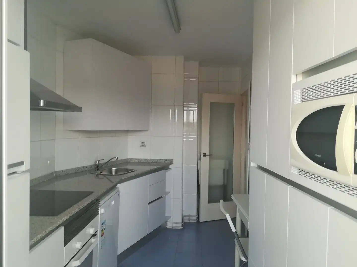 Küche von Wohnung zur Miete in Murcia mit Klimaanlage, Parkett und Möbliert