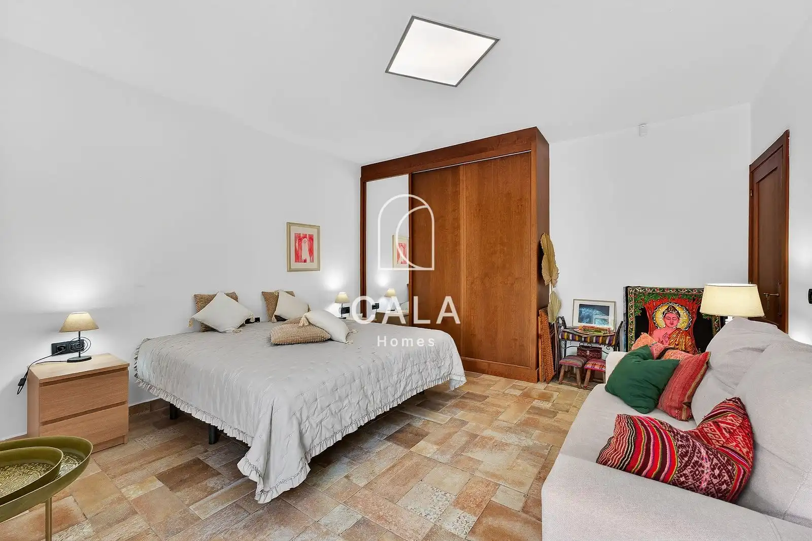 Dormitori de Casa o xalet en venda en Guía de Isora amb Jardí privat, Terrassa i Traster