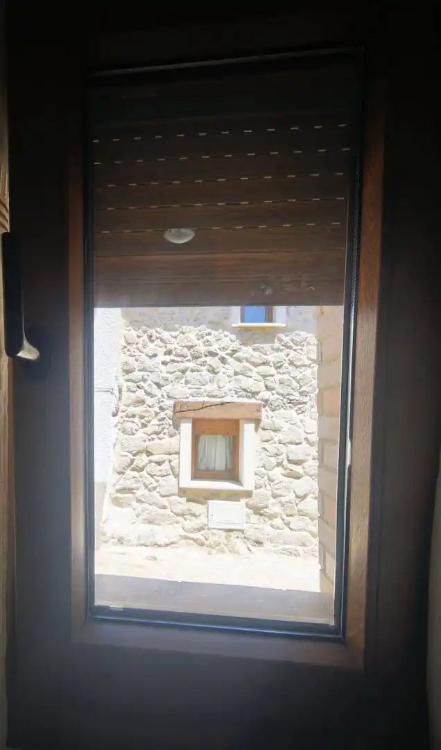 Vista exterior de Casa o xalet en venda en El Espinar amb Calefacció i Jardí privat