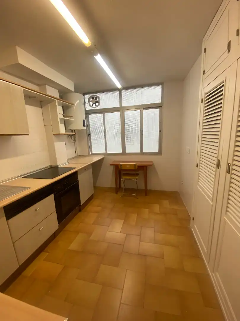 Kitchen of Flat for rent in Málaga  with Terrace, Furnished and Oven