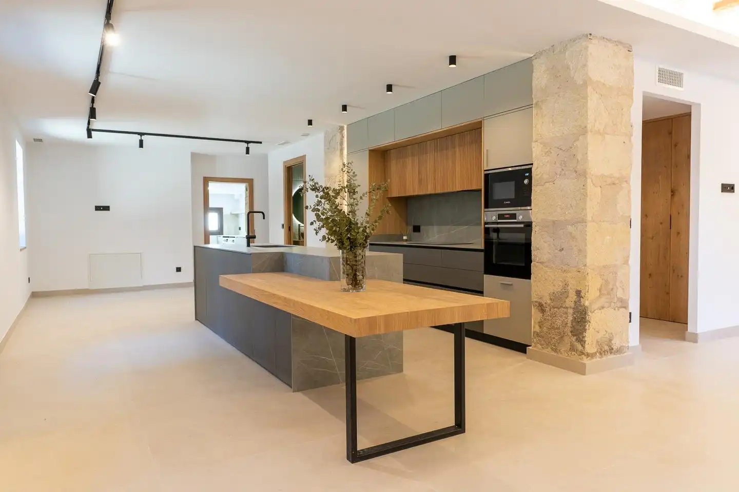 Cocina de Casa o chalet en venta en Cocentaina con Aire acondicionado, Jardín privado y Terraza