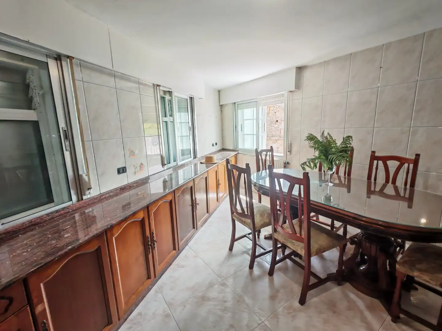 Kitchen of Detached homes for rent in A Laracha    with Terrace, Storage room and Furnished
