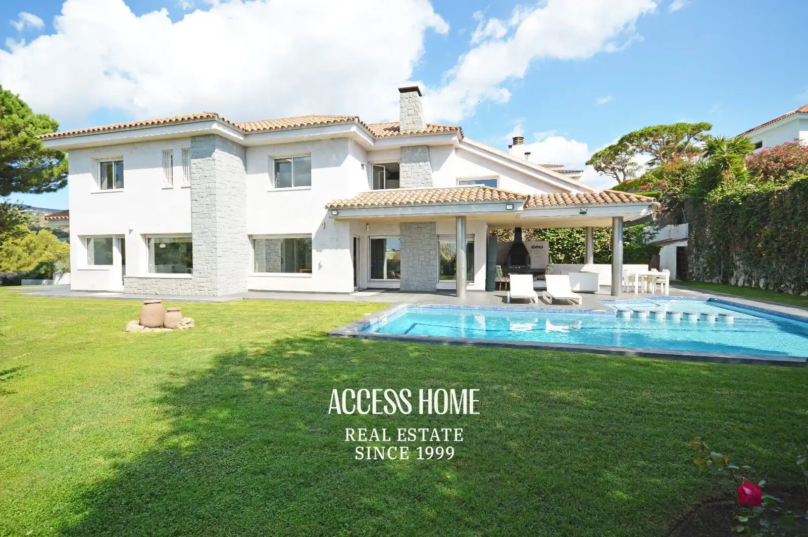 Vista exterior de Casa o chalet en venta en Alella con Aire acondicionado, Calefacción y Terraza