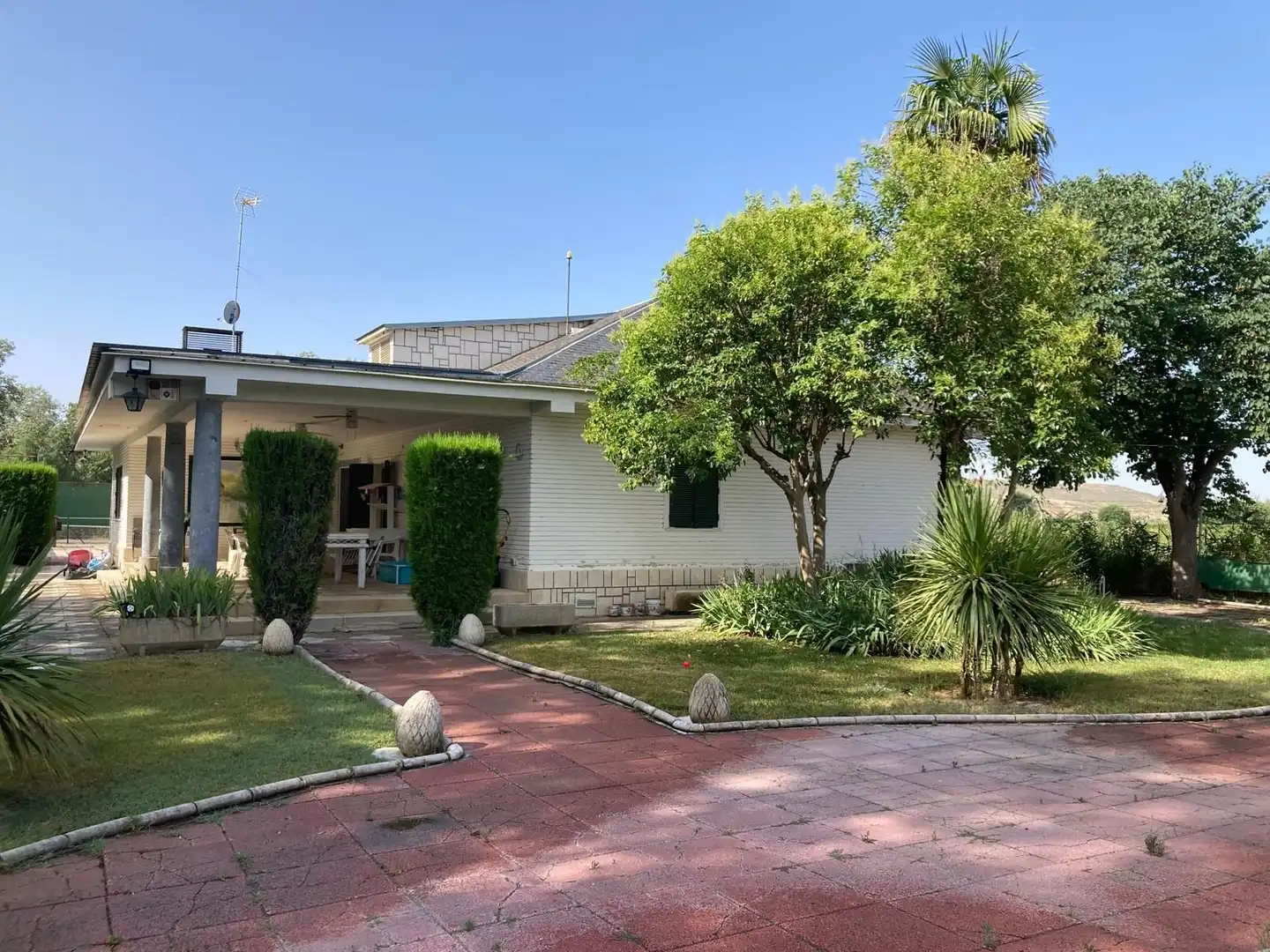 Vista exterior de Casa o chalet en venta en Aranjuez con Jardín privado y Piscina