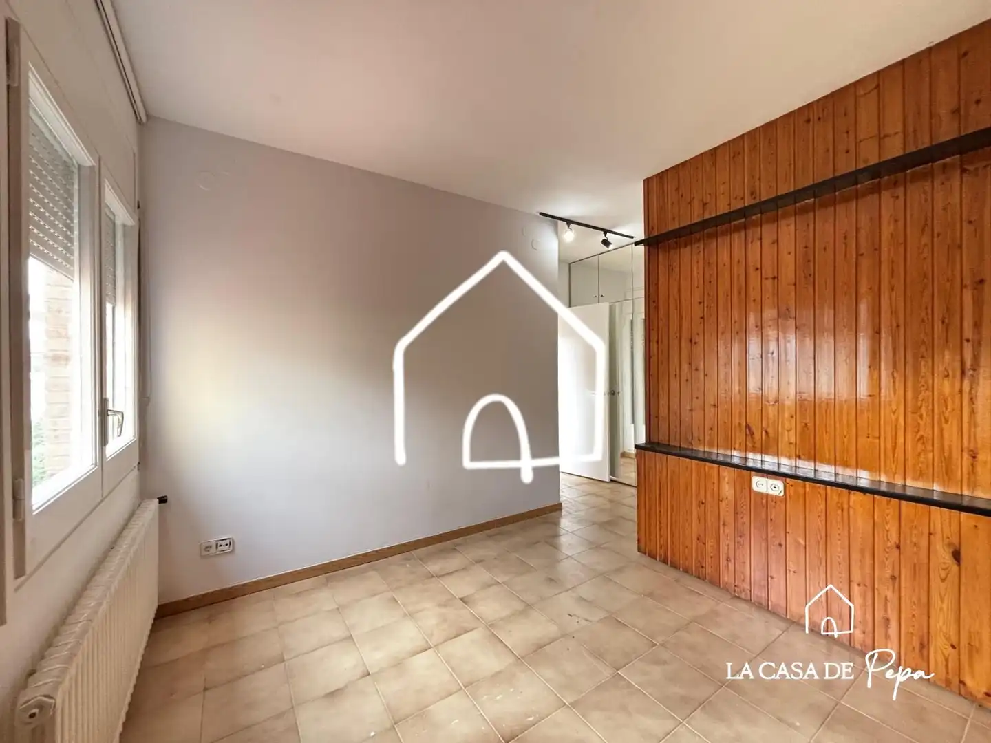 Sala d'estar de Casa adosada de lloguer en Begues, Barcelona