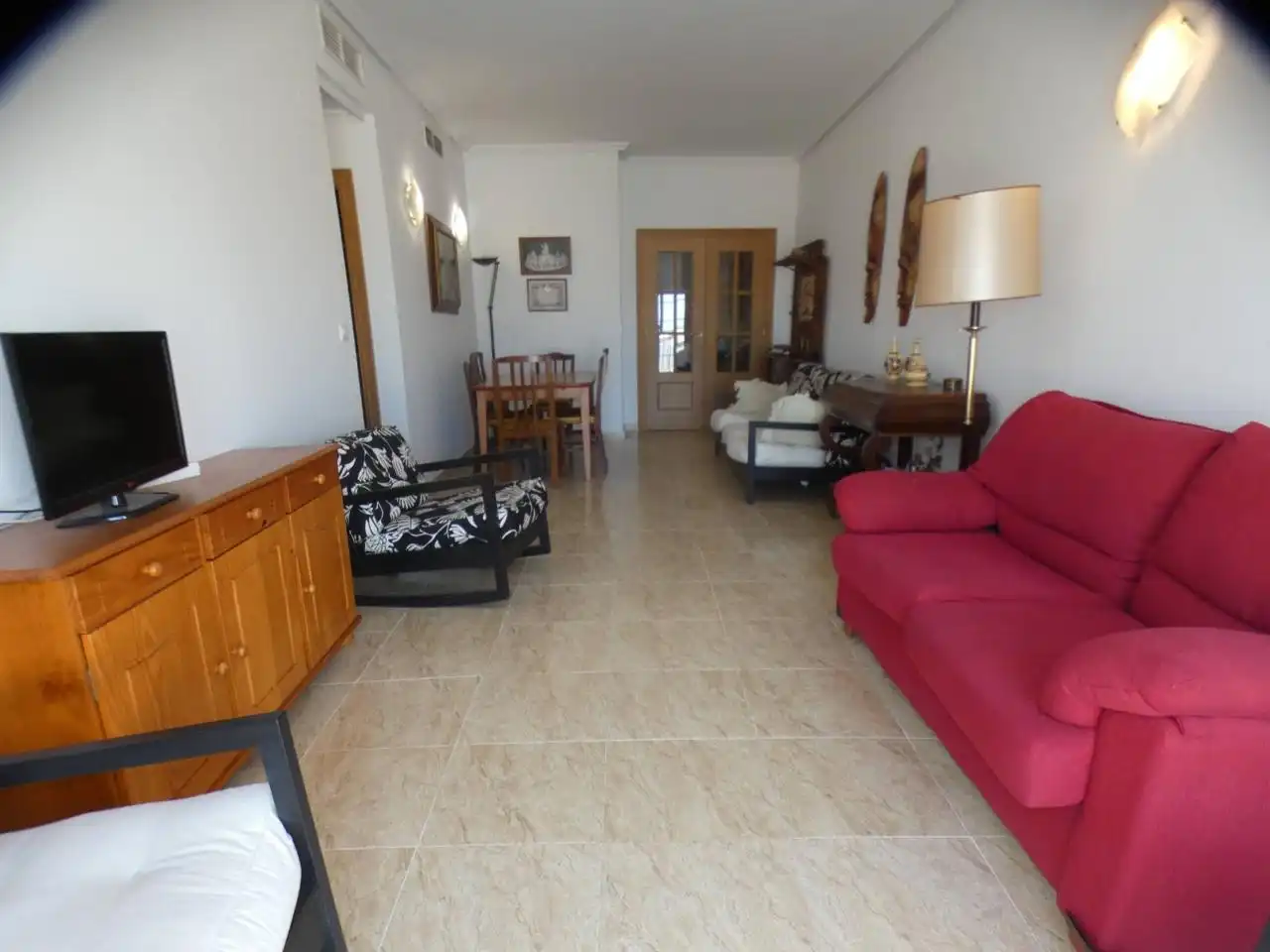 Sala de estar de Piso en venta en San Pedro del Pinatar con Aire acondicionado y Amueblado