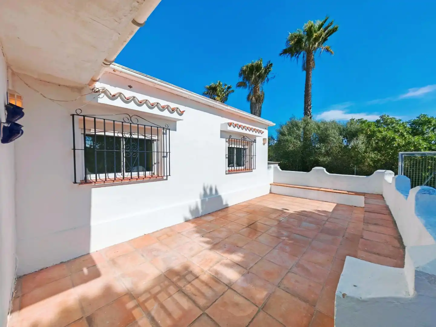 Terraza de Casa o chalet en venta en Medina Sidonia con Jardín privado, Piscina y Amueblado